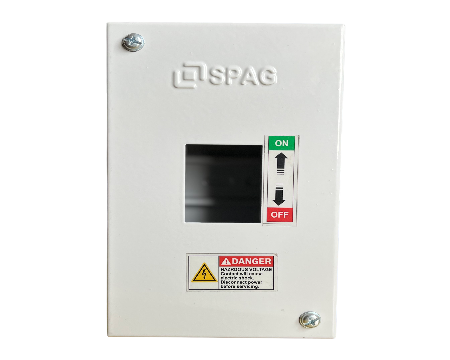 2 P MCB Box Front View